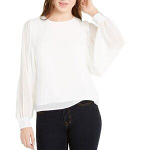 🎁 Q & A Volume Sleeve Blouse